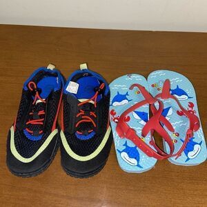 Set of 2 toddler summer shoes size 9-10